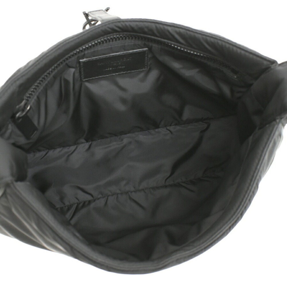 Saint Laurent Saint Laurent YSL Paris Shoulder Bag Black Nylon - Picture 8 of 9